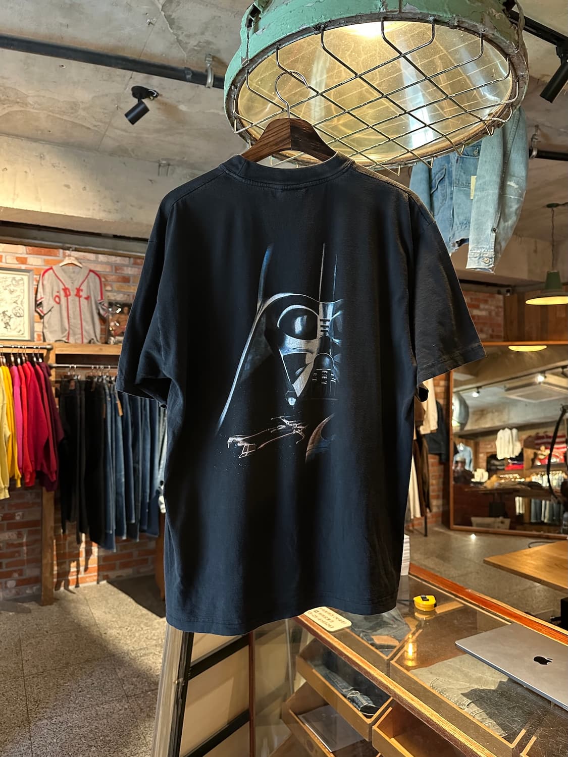 90s STAR WARS 빈티지 스타워즈 다스베이더 무비 티셔 상품이미지1
