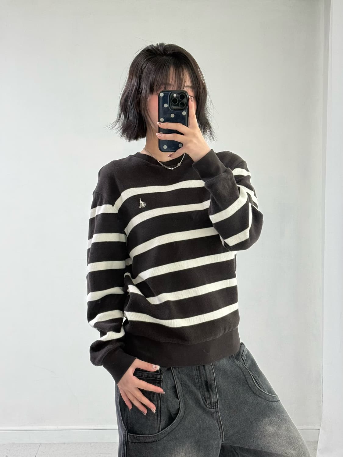 빈폴 뮤트 브라운 니트 상품이미지3