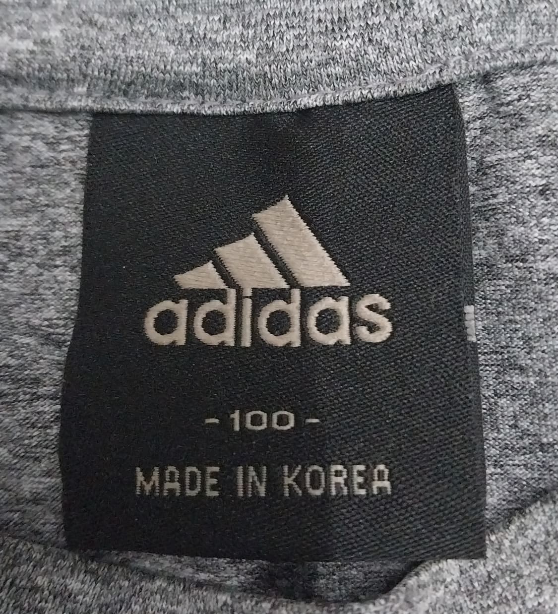 아디다스 그레이 긴팔 티셔츠 100 상품이미지3