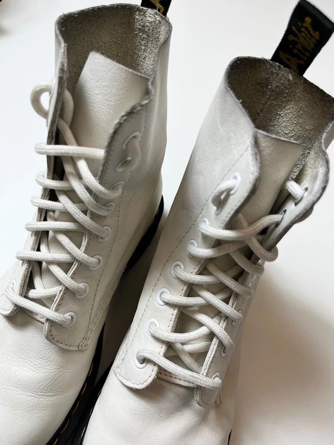 닥터마틴 1460 파스칼 화이트 워커 부츠 Q1346 상품이미지2