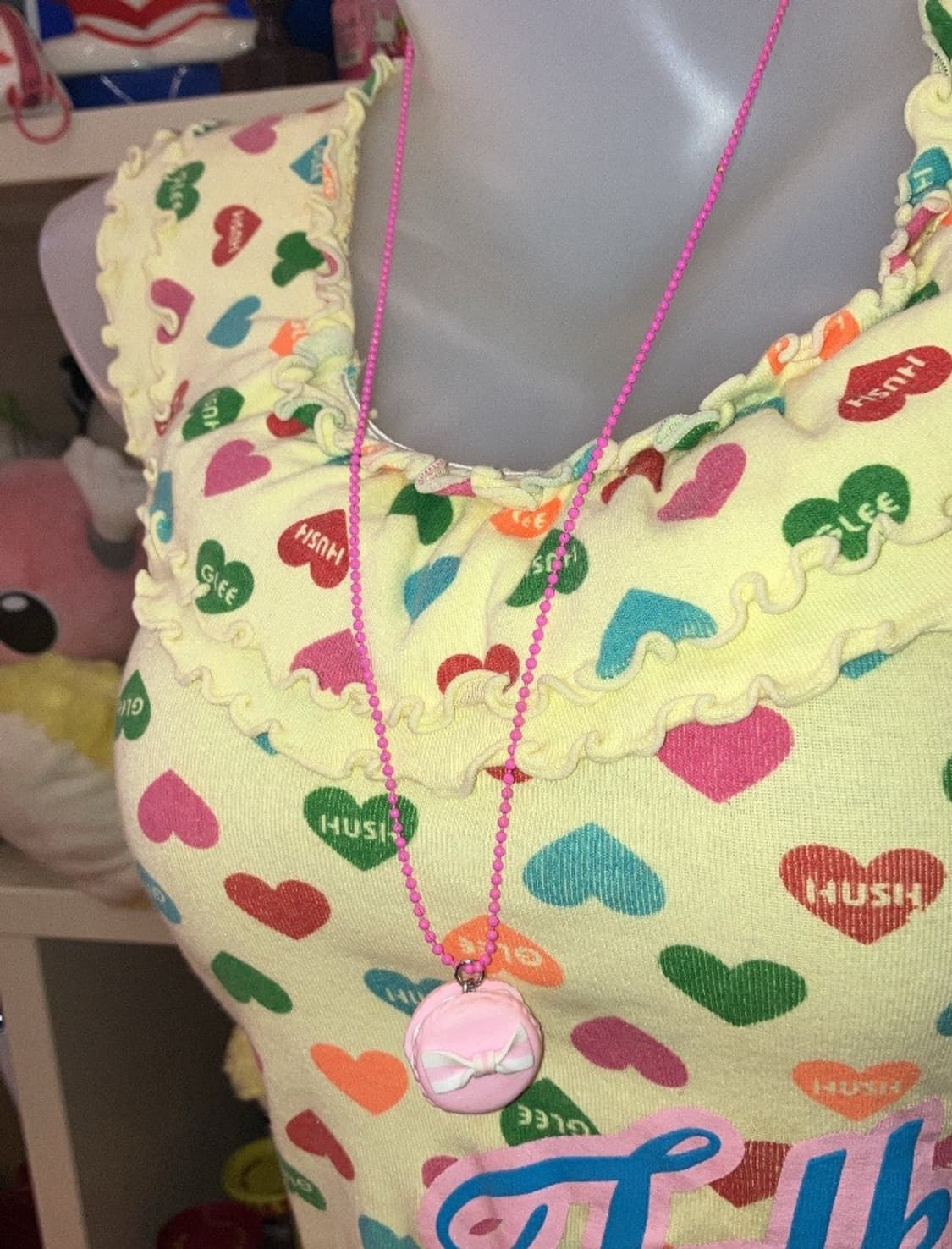 jpn 딸기 마카롱 목걸이 상품이미지5