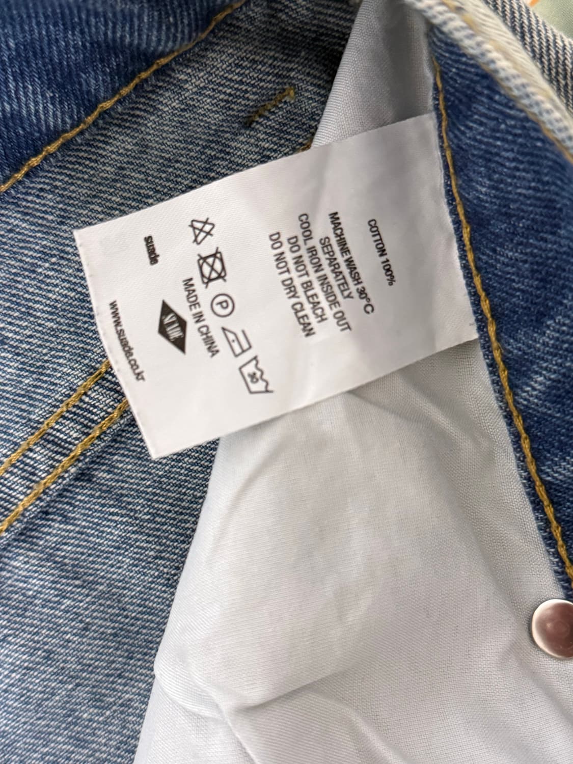 SUADE CONTOUR POCKET DENIM 상품이미지7