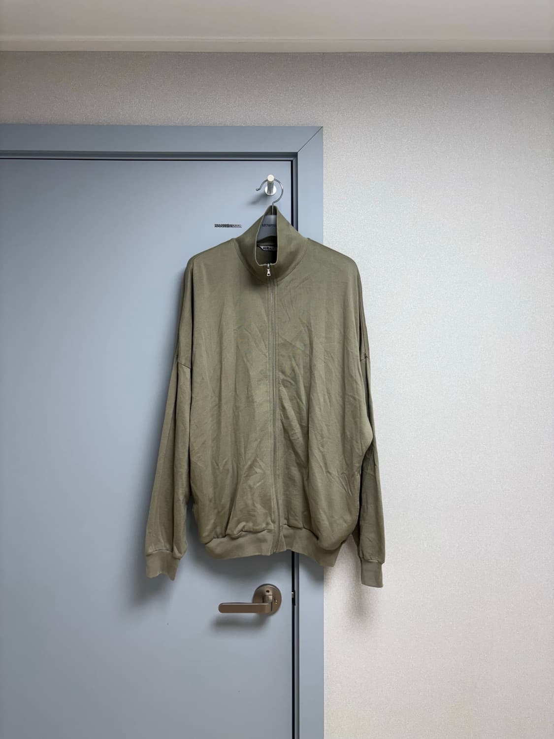 auralee 오라리 정품 스웨트 집 가디건 자켓 상품이미지2