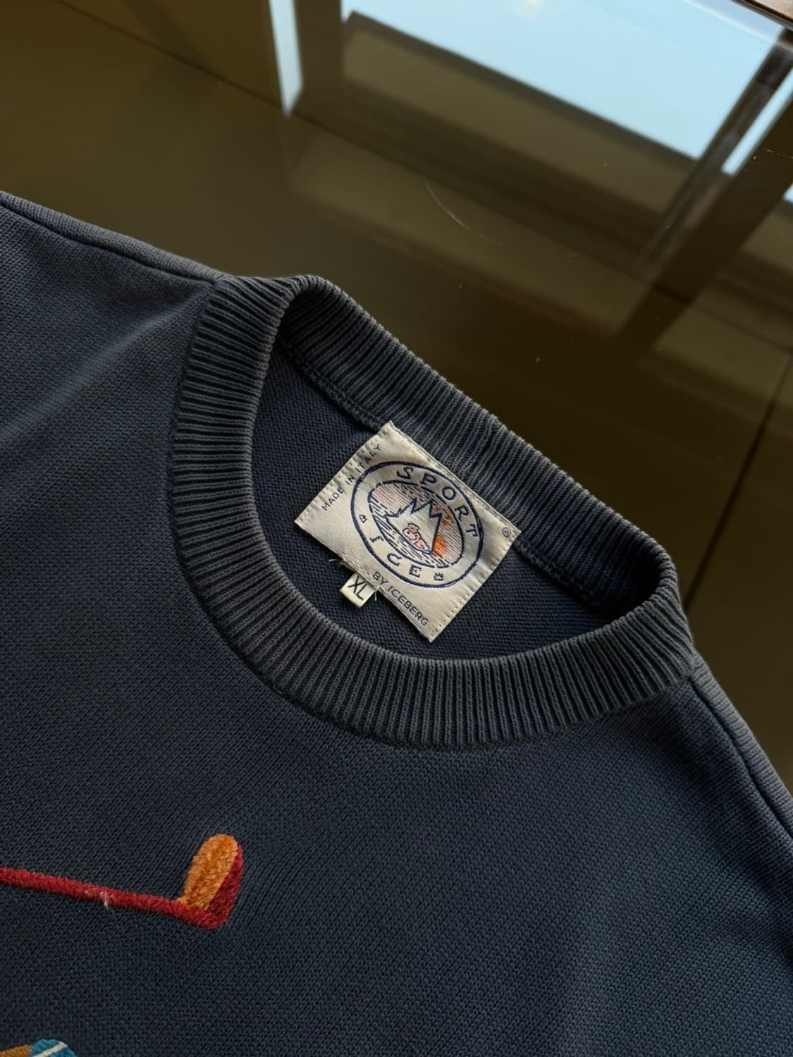 아이스버그 그래픽 니트 105 상품이미지7