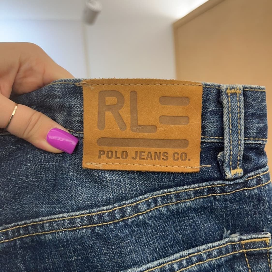 폴로 랄프로렌 베이직 빈티지 데님팬츠 34인치 C06954 상품이미지5