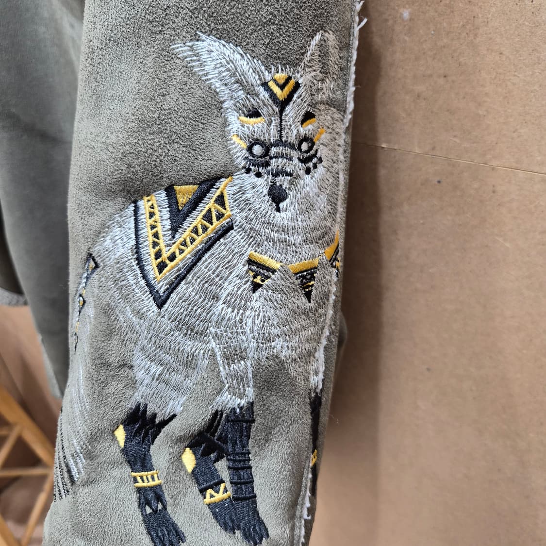 쥬시쥬디 스웨이드 무스탕 자켓 상품이미지6