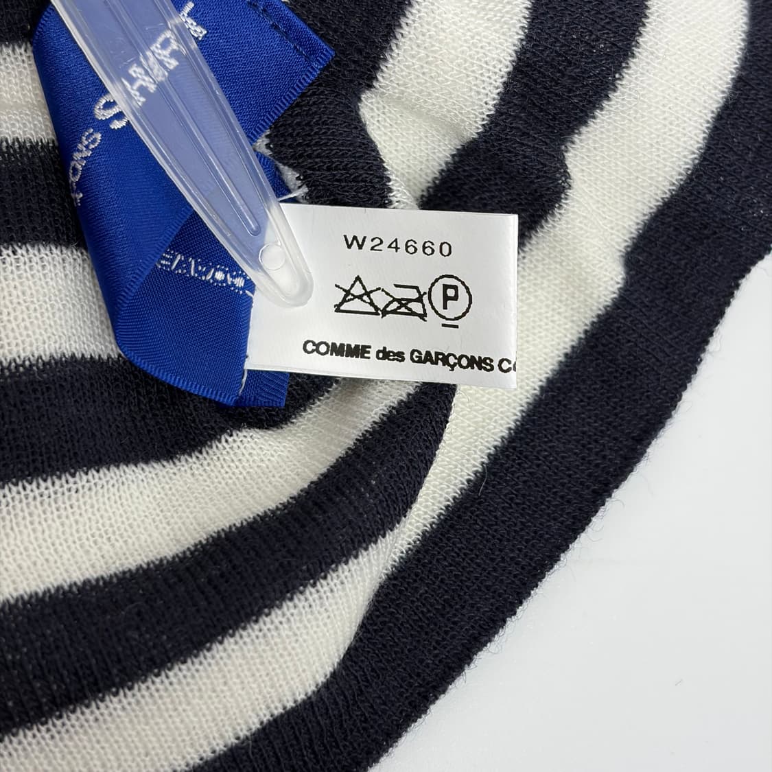 꼼데가르송 패턴 머플러 목도리 상품이미지5