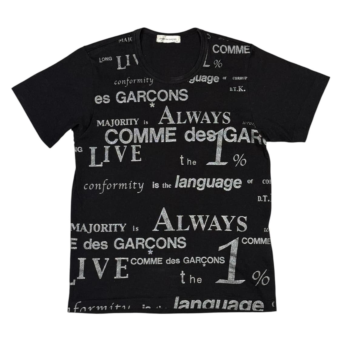 2003 꼼데가르송 아카이브 반팔 티셔츠 상품이미지1