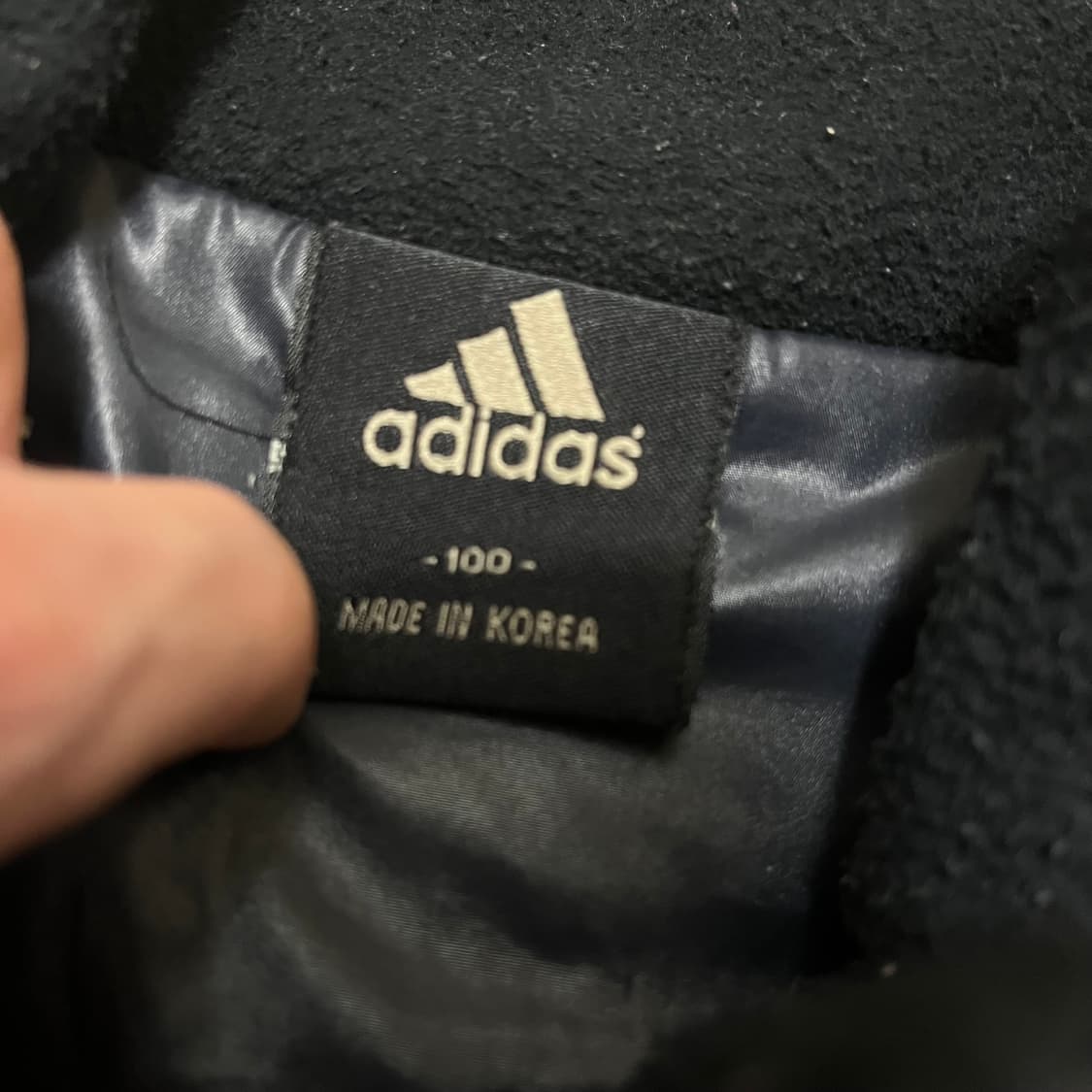 아디다스 남성 오리지널 빅로고 바람막이 집업 점퍼 자켓 L/100 상품이미지4