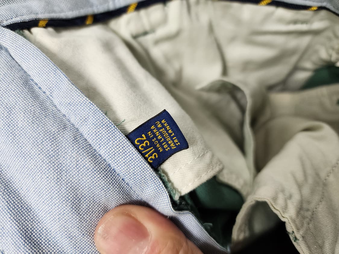 폴로 랄프로렌 그린 치노바지 상품이미지6