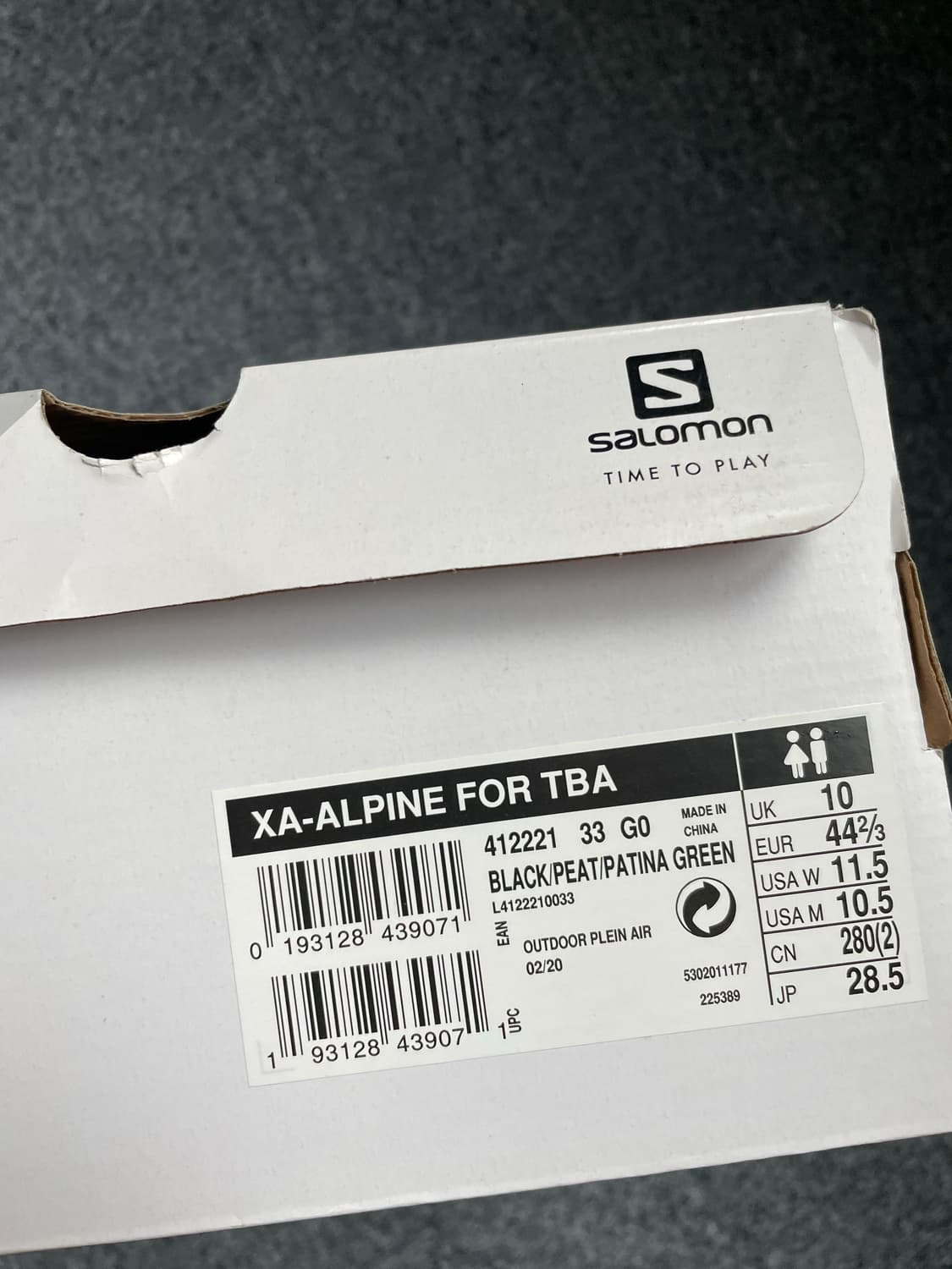 살로몬 x 더 브로큰 암 XA-ALPINE 285 상품이미지6