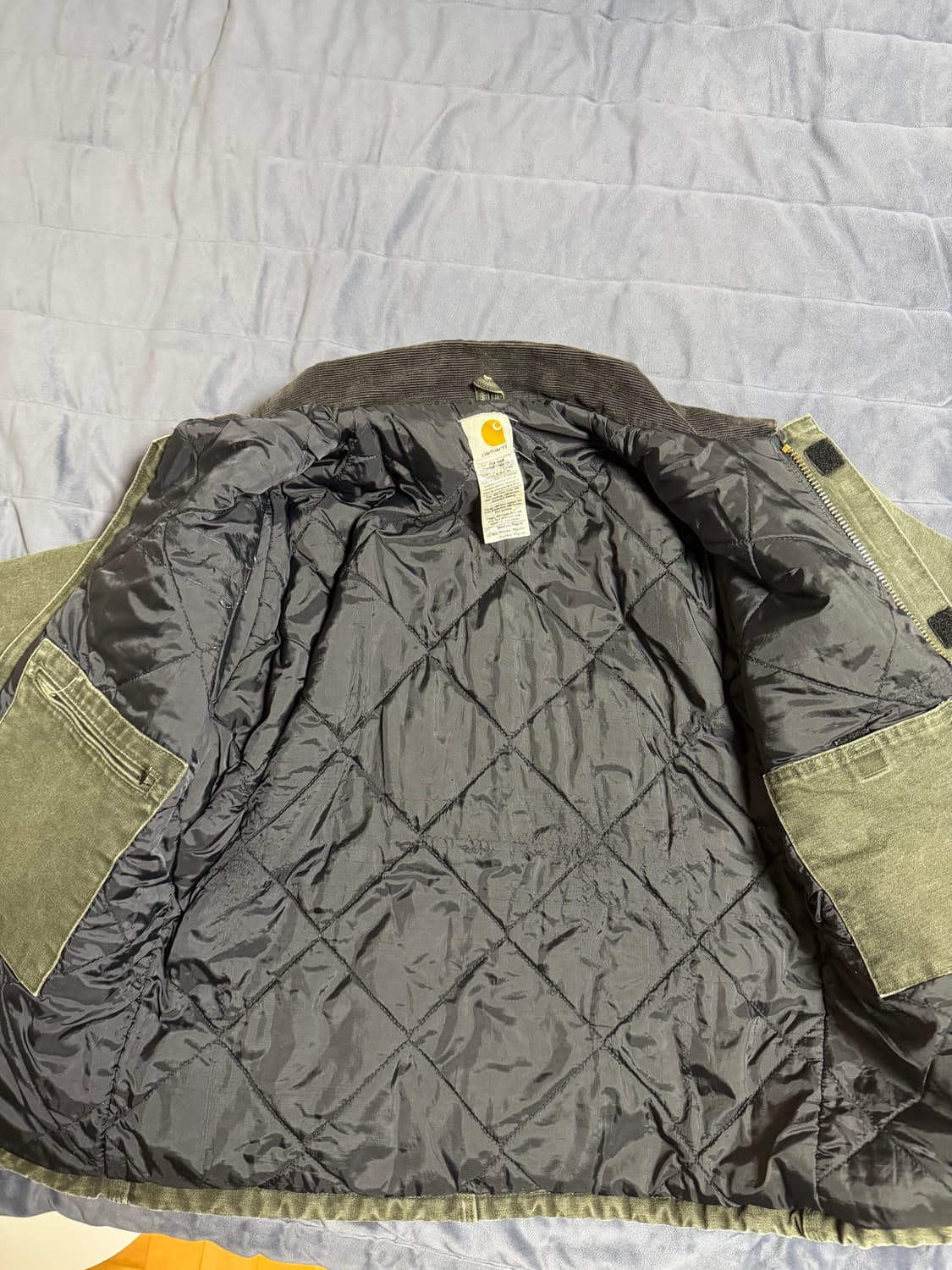 (M)칼하트 J22 디트로이트 워크 자켓 mos 상품이미지6