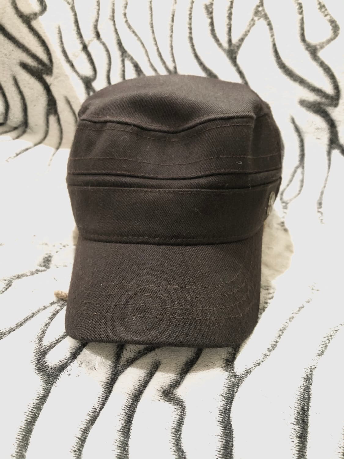 MLB logo blackbrown cap 상품이미지2