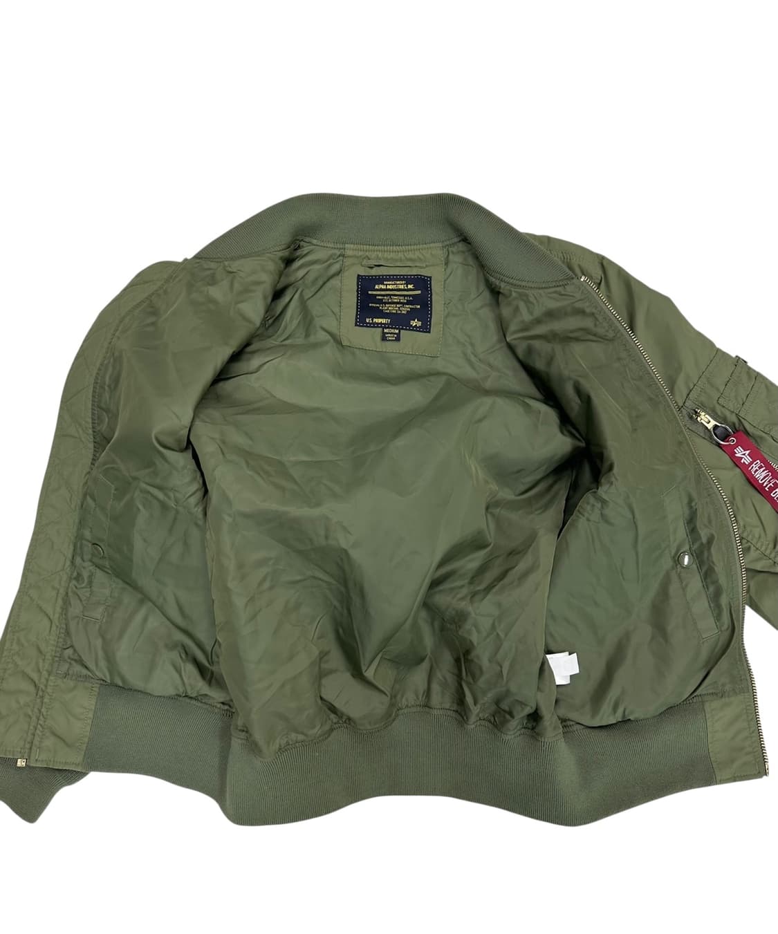 알파인더스트리 MA-1 (M)  상품이미지8