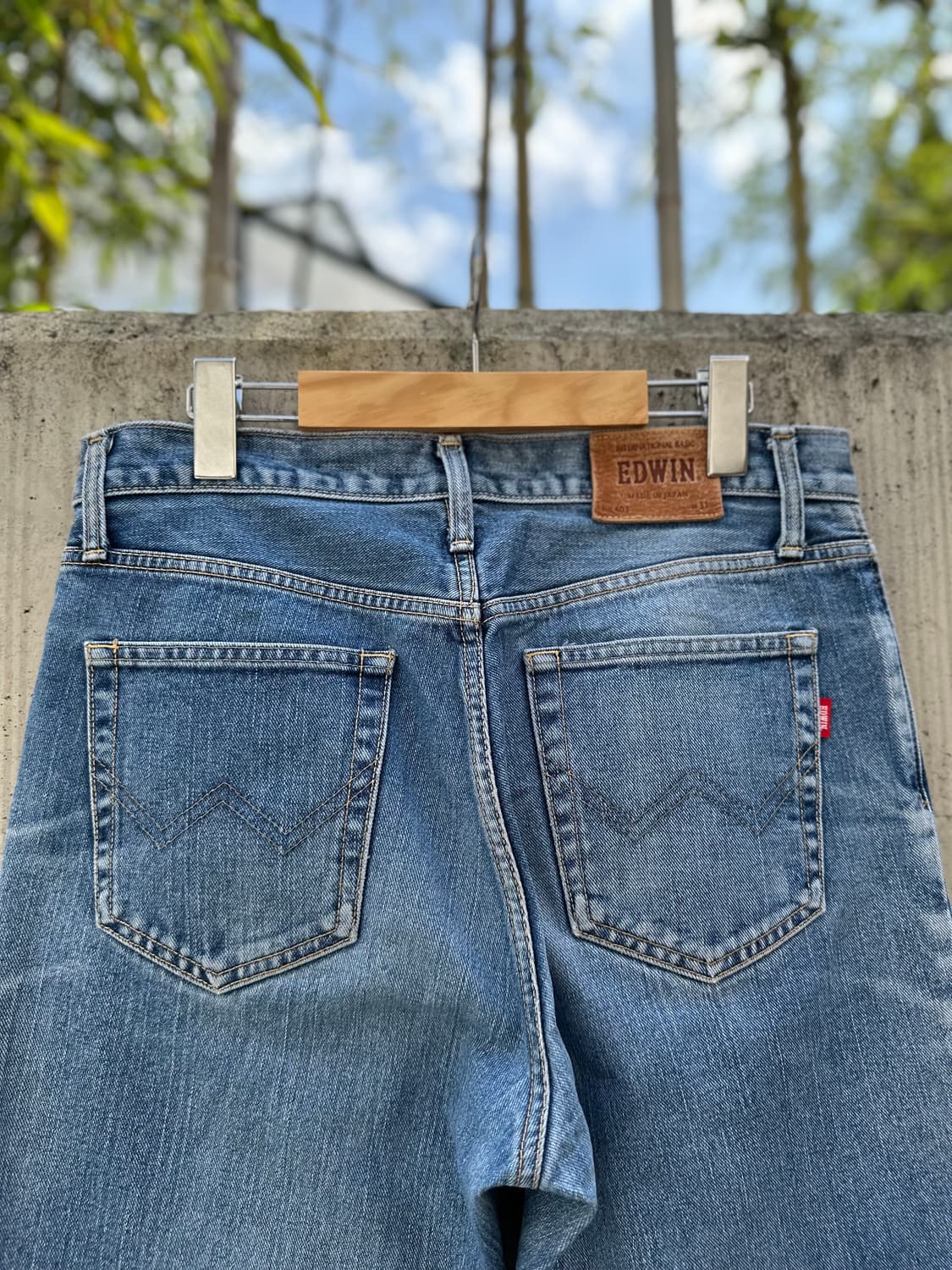 에드윈 403 스트레이트 핏 데님 팬츠 상품이미지7