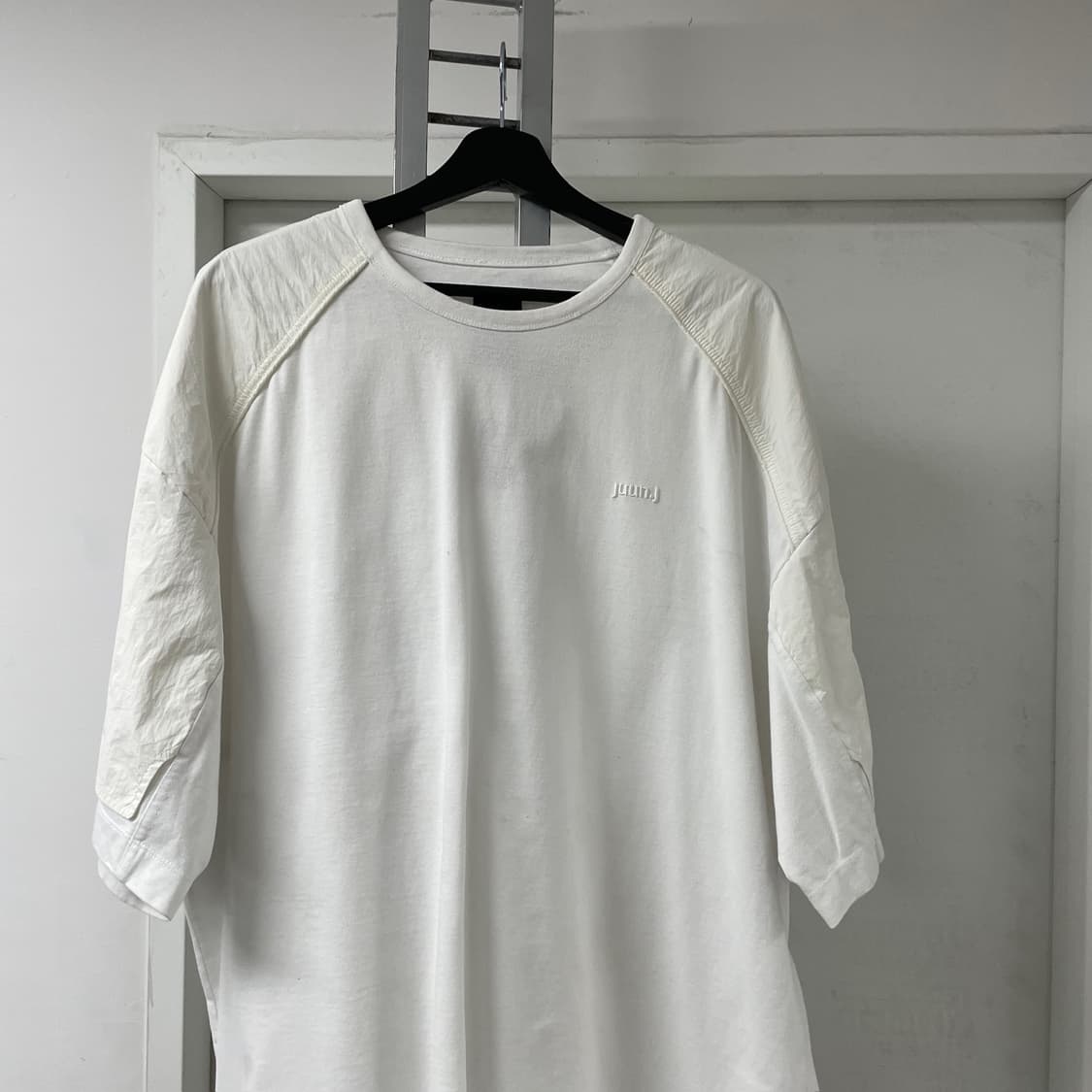 준지 화이트 반팔 티셔츠 L 상품이미지2