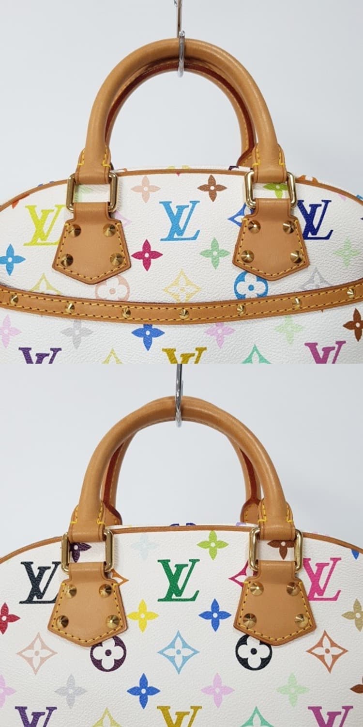 루이비통 M92663 모노그램 멀티 화이트 트루빌 토트백 상품이미지3