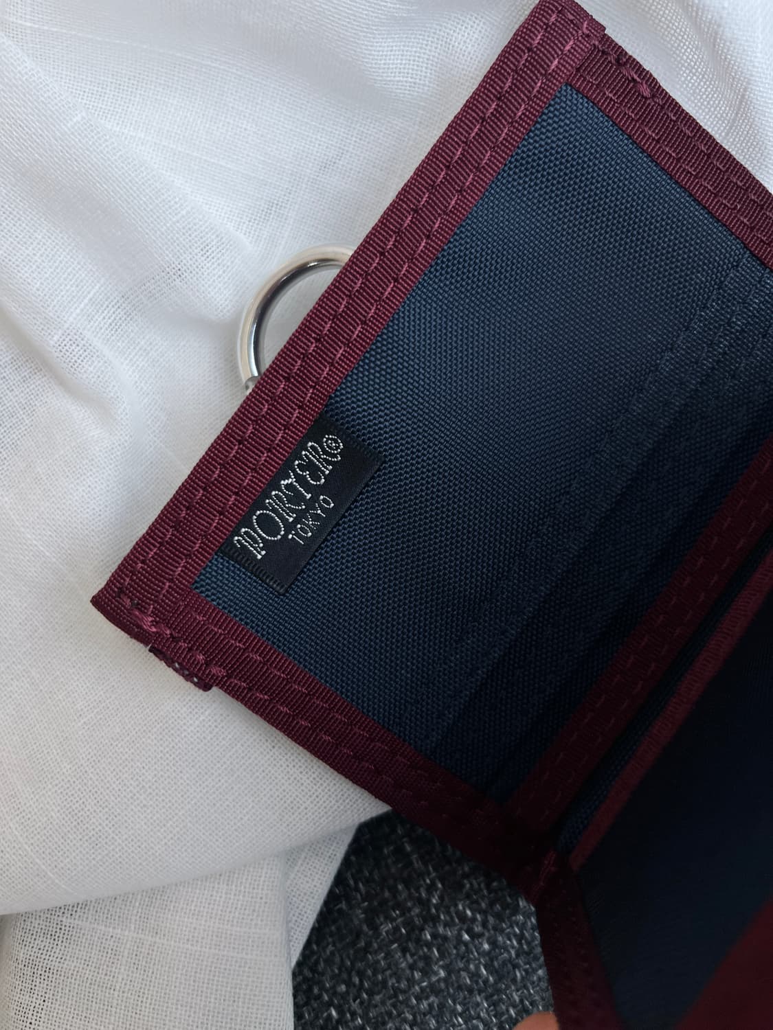 Porter 포터 스트랩 지갑 버건디 상품이미지7