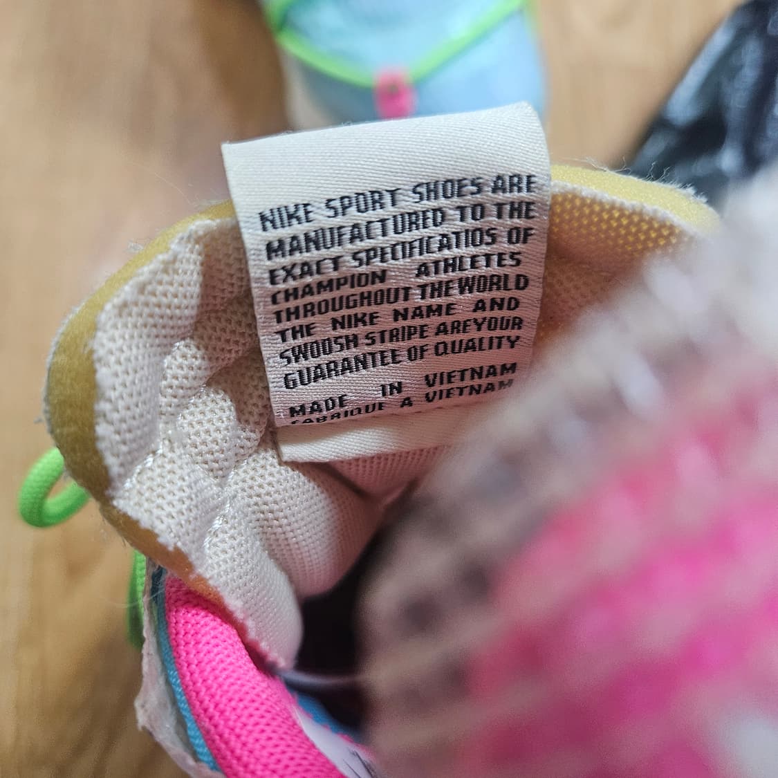 나이키 x 오프화이트 베이퍼 스트릿 폴러라이즈드 블루 상품이미지5