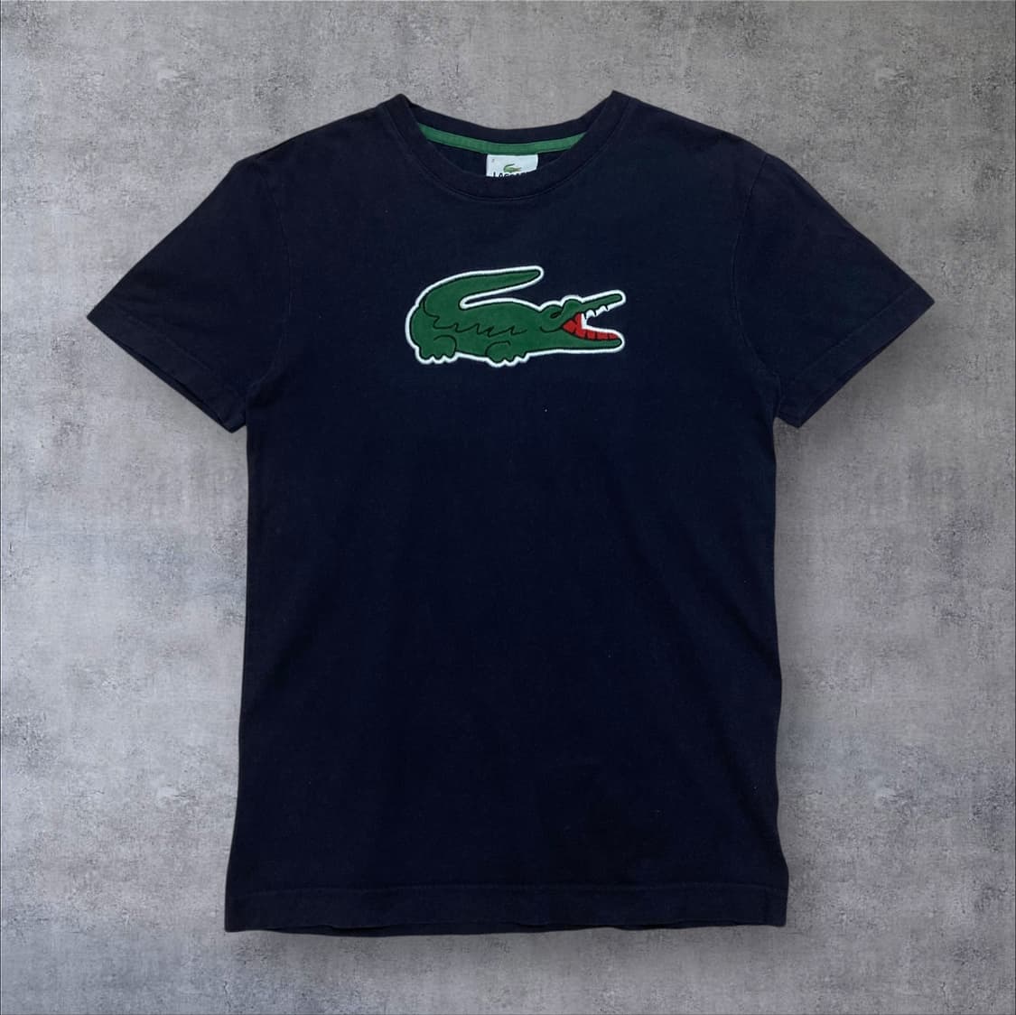 라코스테 빅로고 네이비 반팔티 상품이미지1