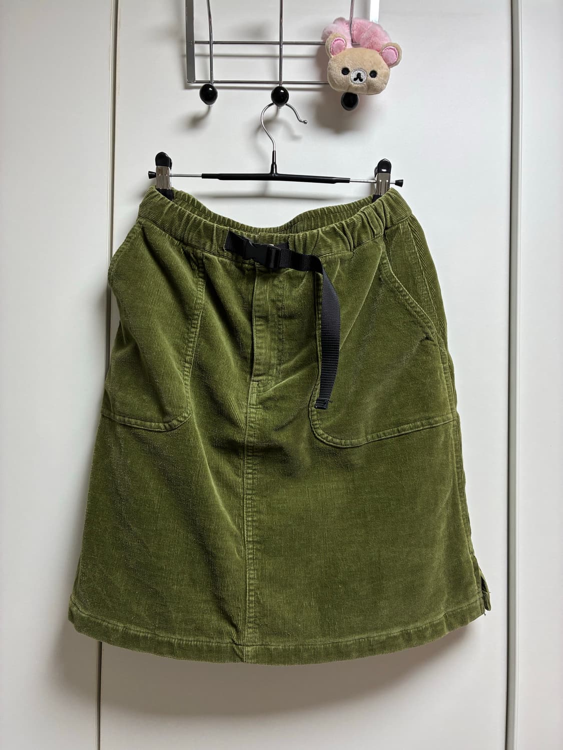 노스페이스 코듀로이 패딩 치마 상품이미지1