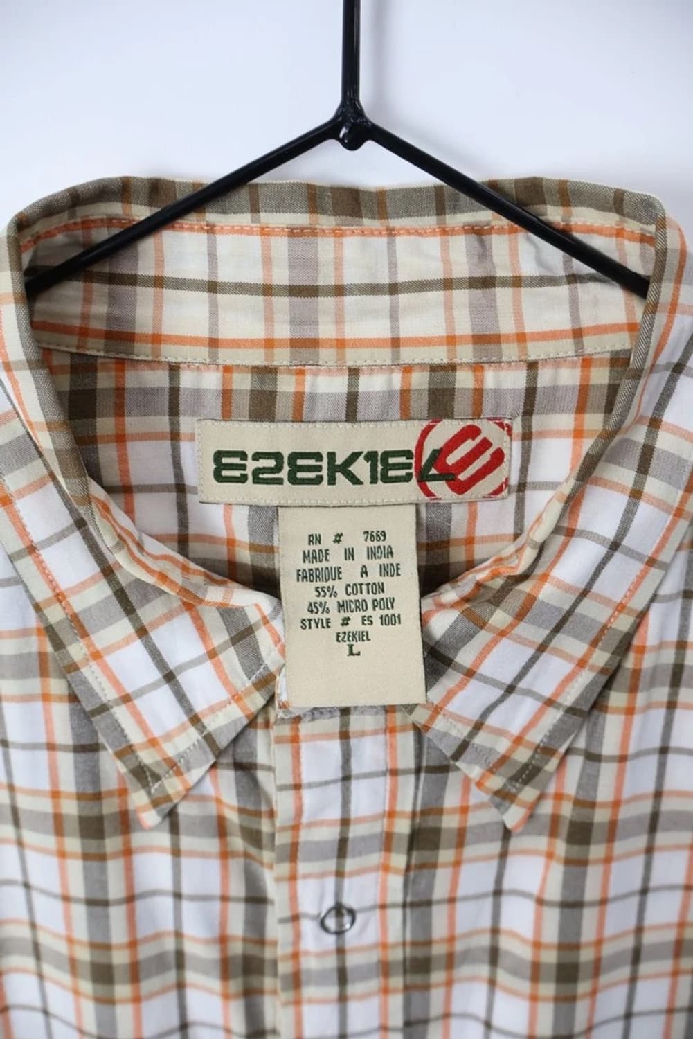 Ezekiel Plaid Short Sleeve Shirt 상품이미지7