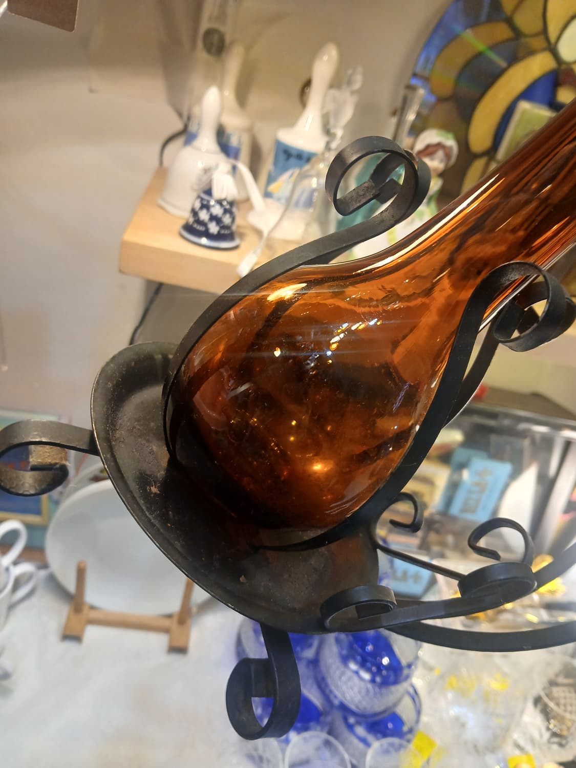 80s 빈티지 유리화병 상품이미지4