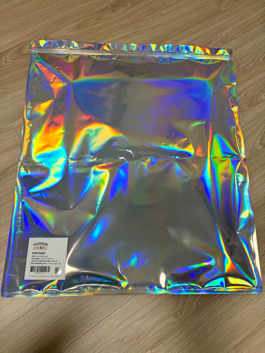 피스마이너스원 x 2025 마마 어워즈 피스마마원 짐색 블랙 상품이미지2