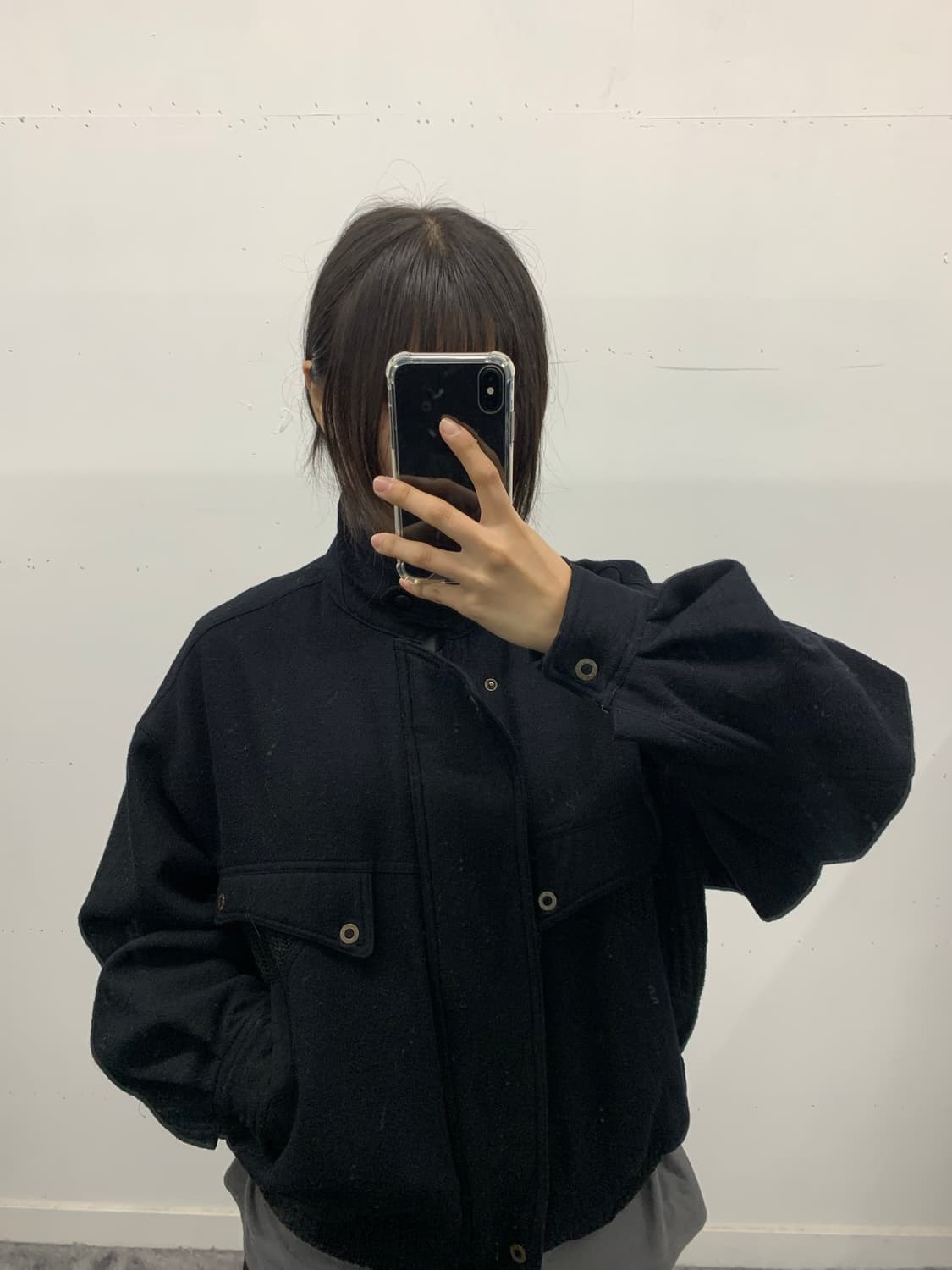 Simple life 90s 울 봄버 상품이미지2