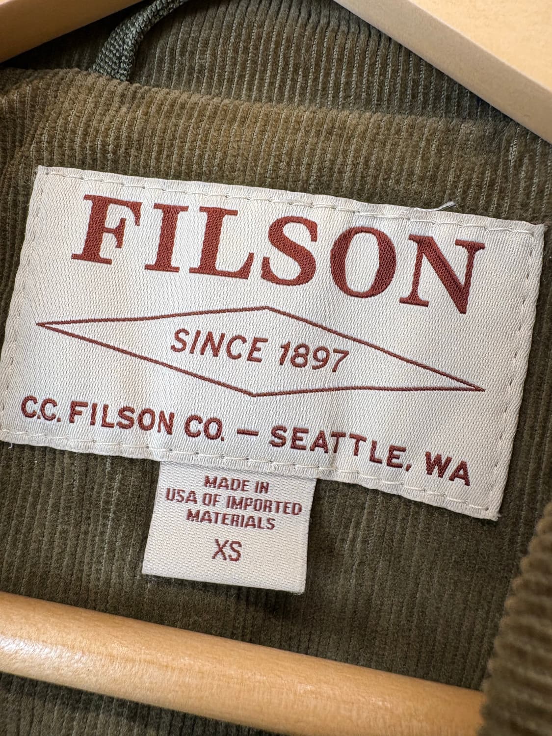 FILSON 필슨 라이트웨이트 브라운 포켓 자켓 상품이미지7
