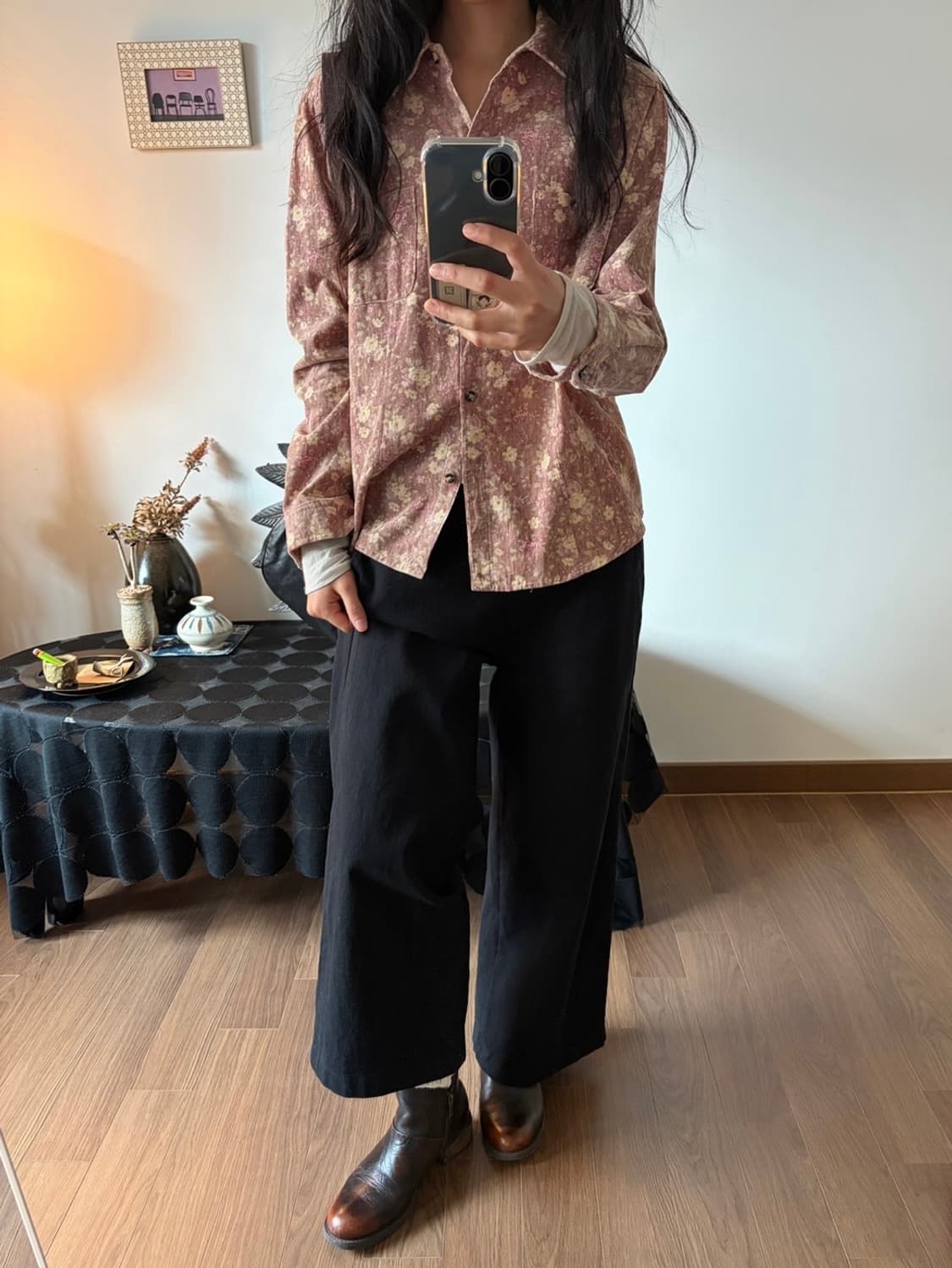 flower patterned shirt 상품이미지6