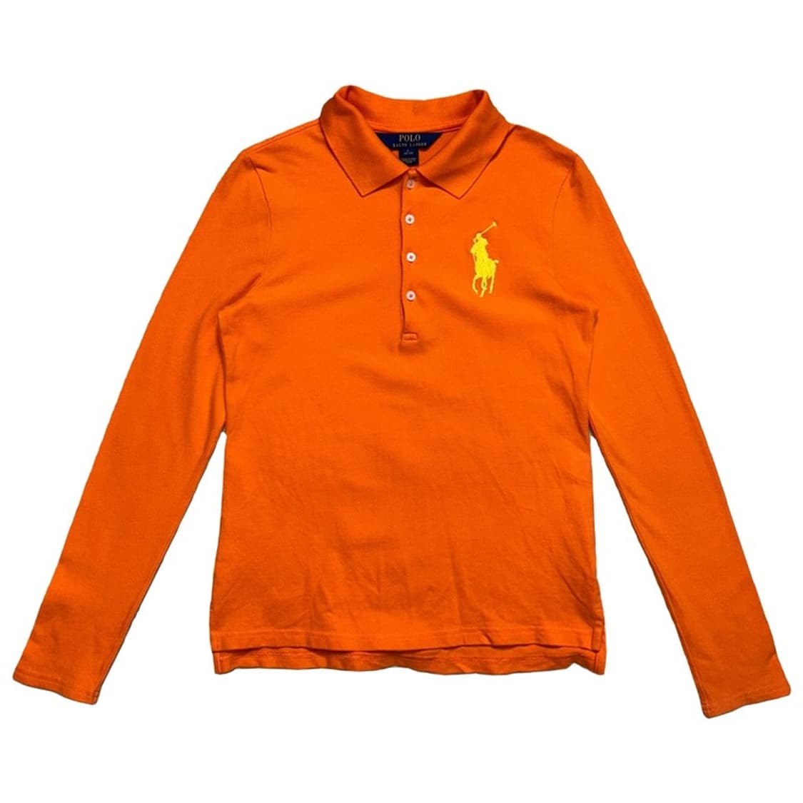 RALPH LAUREN 보이즈 빅포니 pk 롱슬리브 오렌지 L 상품이미지1
