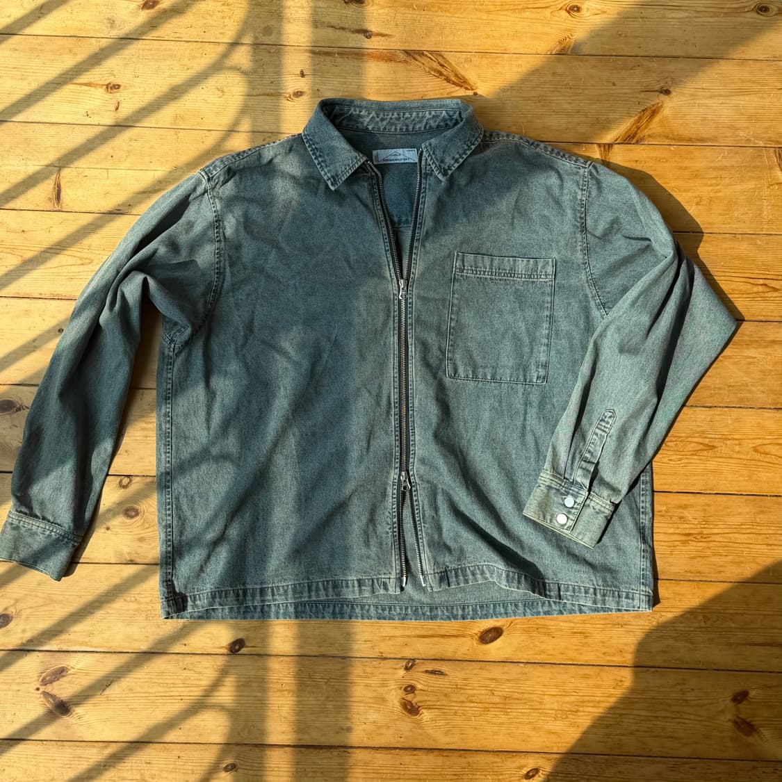 레이지블루 데님집업 상품이미지1