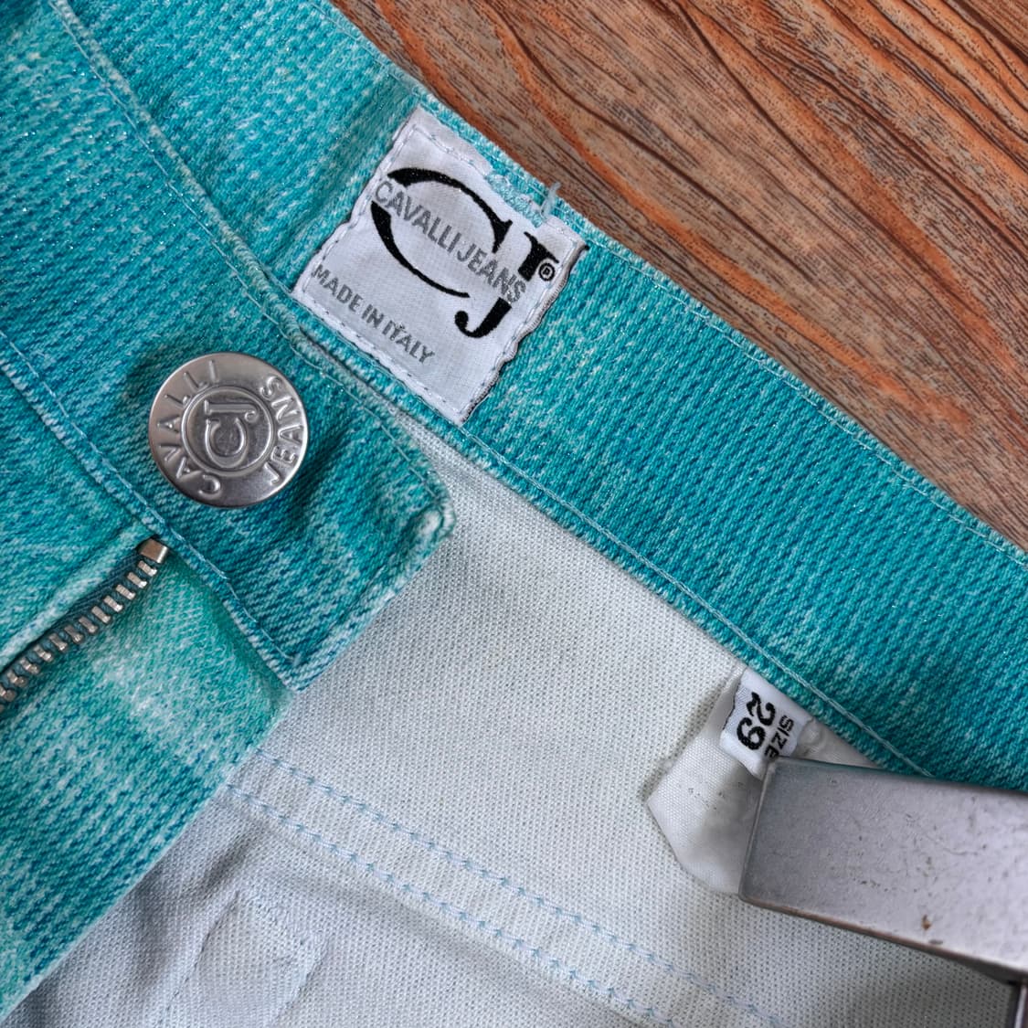 까발리 아트 워싱 데님 청바지 26 아카이브 저스트 오염 하자 상품이미지8