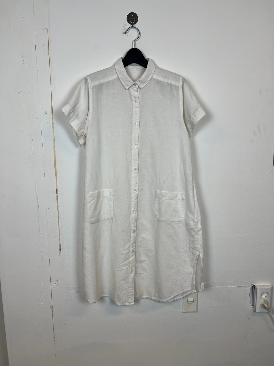 SAMANSA MOS2 린넨 셔츠 원피스 F 상품이미지1