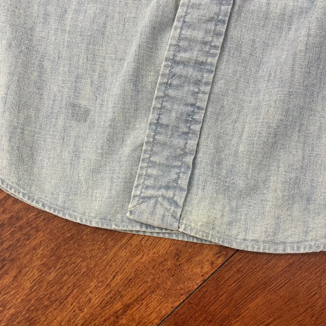 폴로 샴브레이 셔츠 상품이미지4