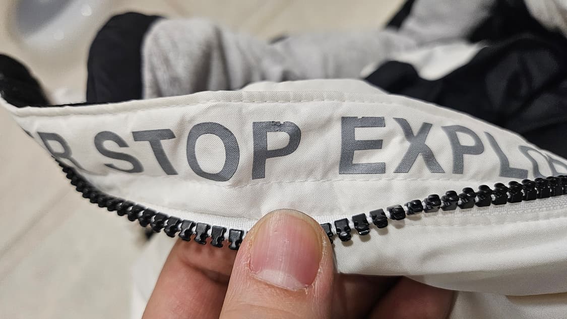 [M(95)] 노스페이스 익스플로링 롱패딩 코트 NC1DI50C 화이트 상품이미지9