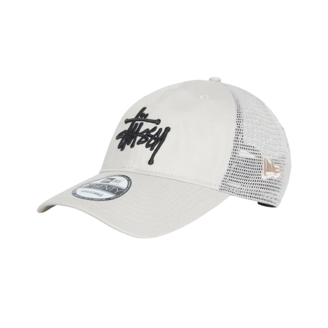 스투시 뉴에라 9Twenty 베이직 트러커 스톤 볼캡 모자 상품이미지1