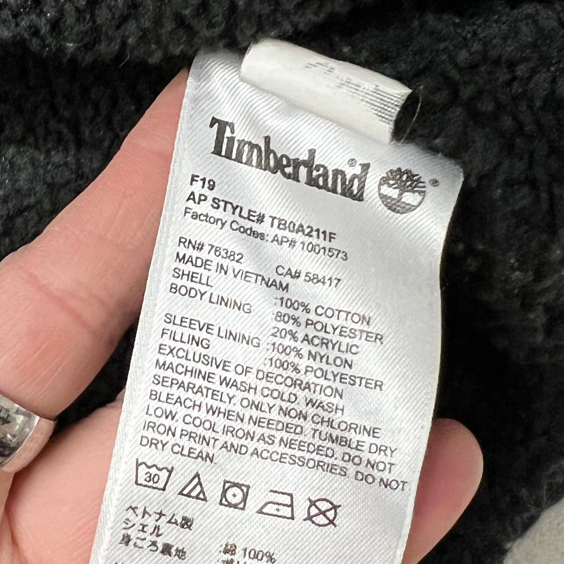 팀버랜드 헤비 체크셔츠 s08894 상품이미지7