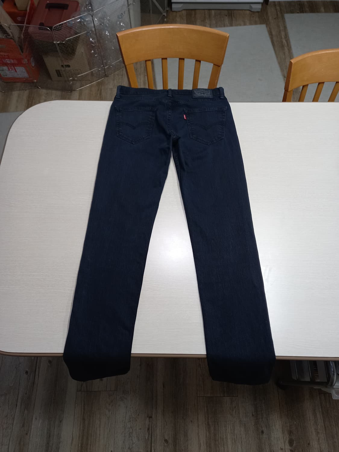 30 리바이스511 멕시코 스판 슬림일자진 흑청 30-179 상품이미지2