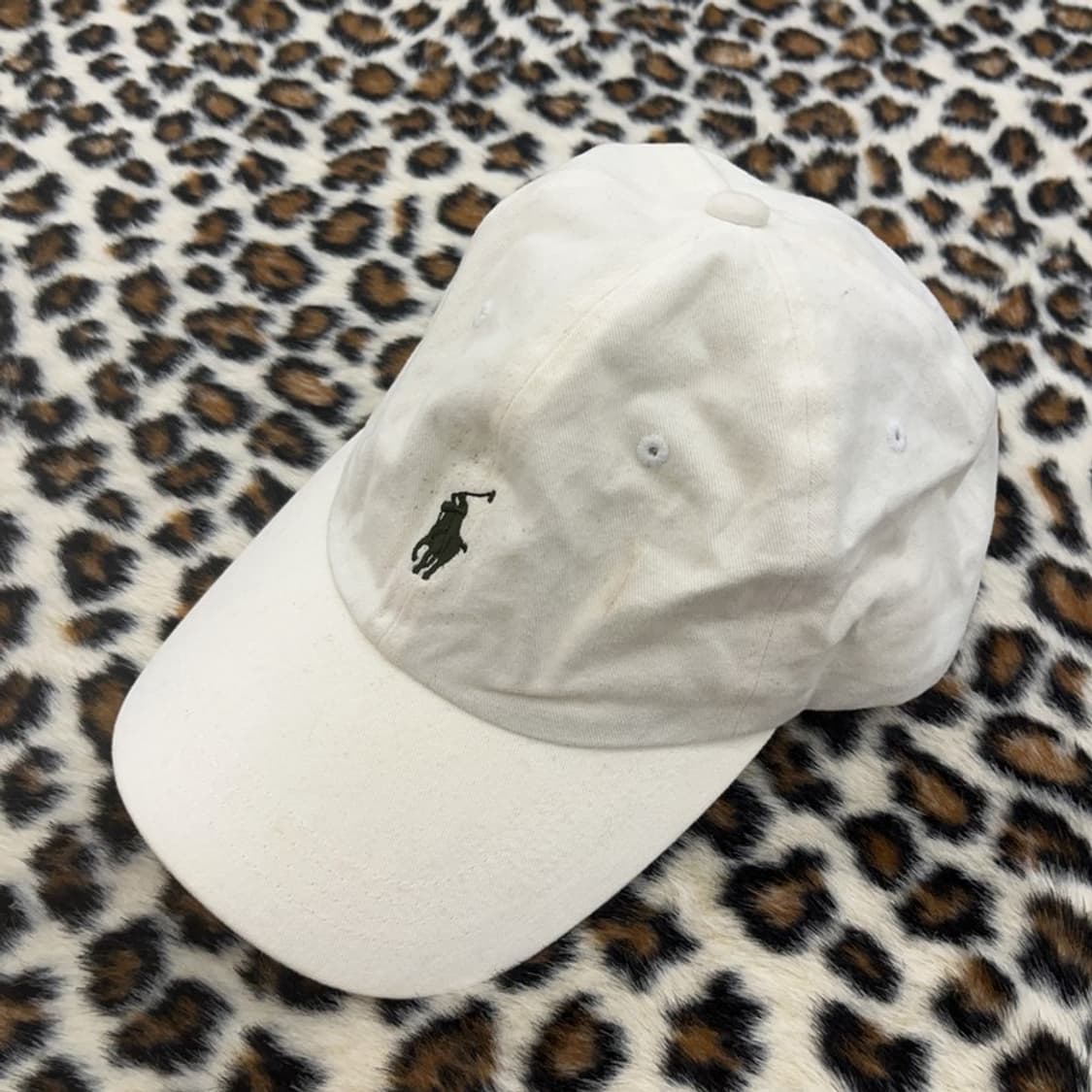 폴로 랄프로렌 캐주얼 모던시크 화이트크림 볼캡 C09643 상품이미지3
