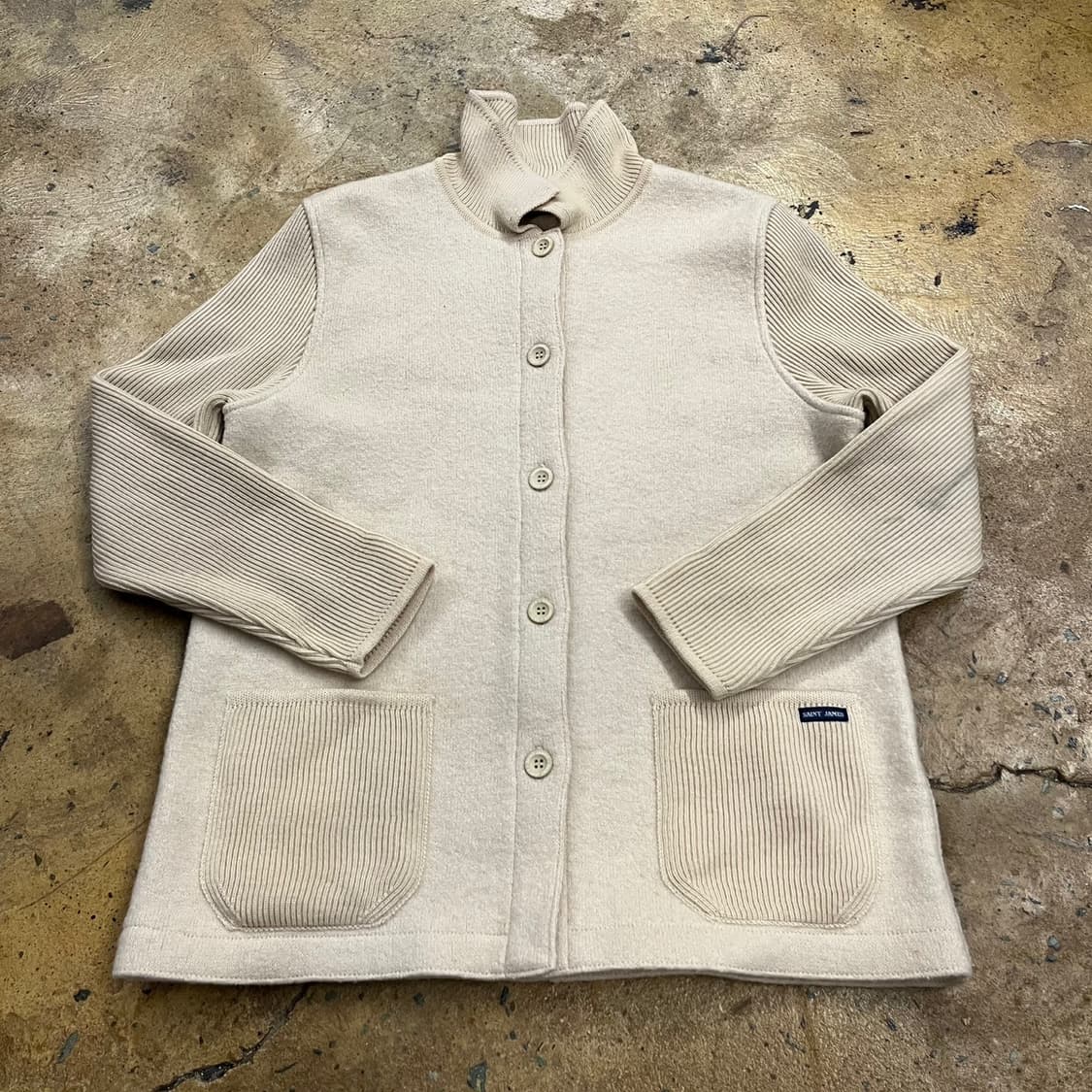 [정품/44] 세인트제임스 울 가디건 자켓 b8 상품이미지2