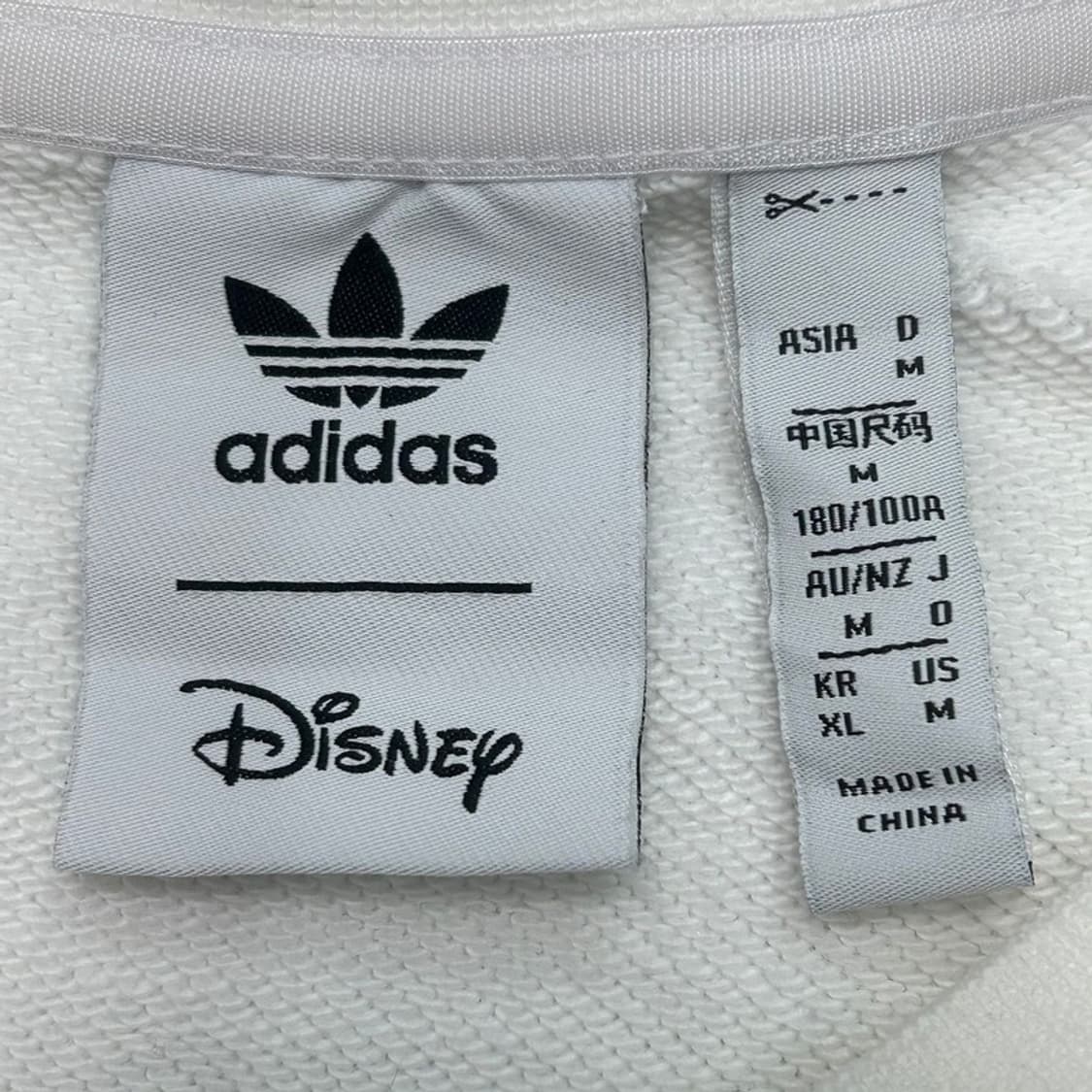 아디다스X디즈니 스웻셔츠 맨투맨 화이트 XL 상품이미지6