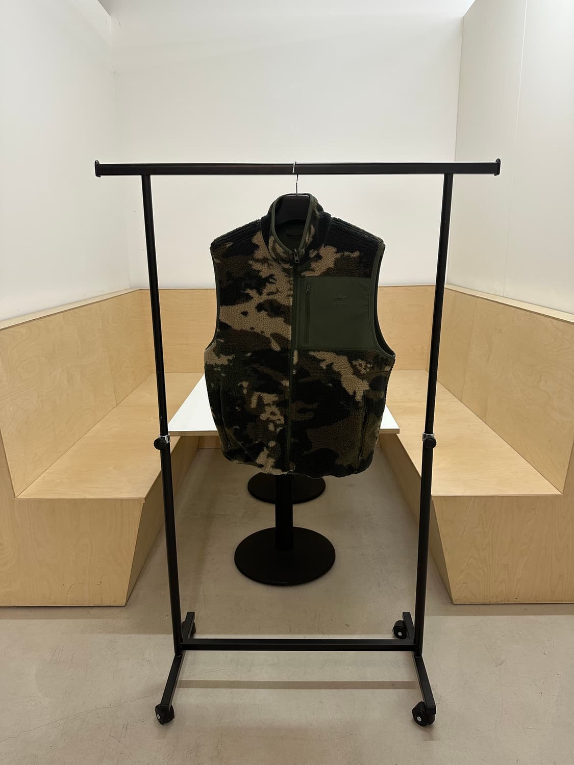 [S]아디다스(ADIDAS) 플리스(후리스) 집업 베스트(조끼) 상품이미지1