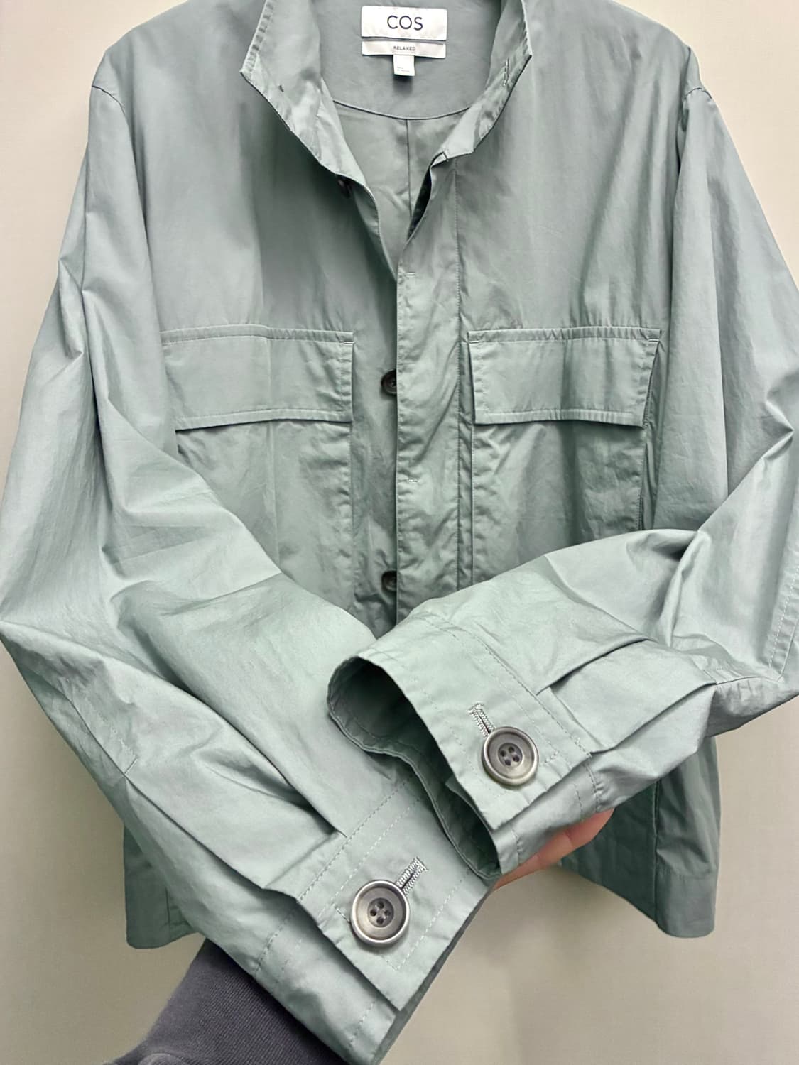(M/100)COS 코스 라이트 웨이트 유틸리티 오버셔츠 셔켓 자켓 상품이미지3