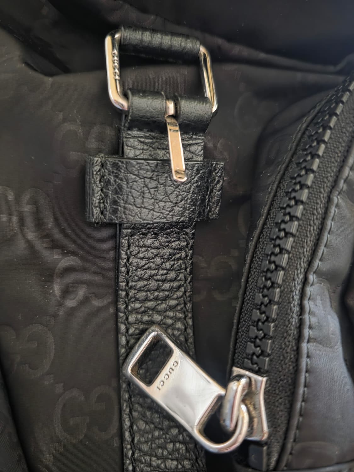 구찌 나일론 백팩 블랙 상품이미지7