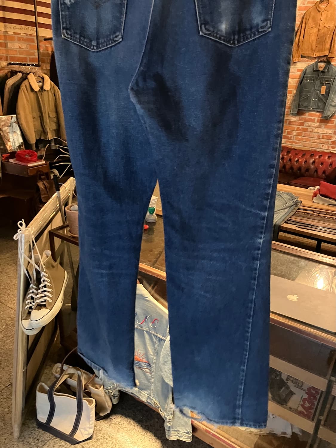 90s USA 빈티지 리바이스 517 부츠컷 데님 팬츠 상품이미지7