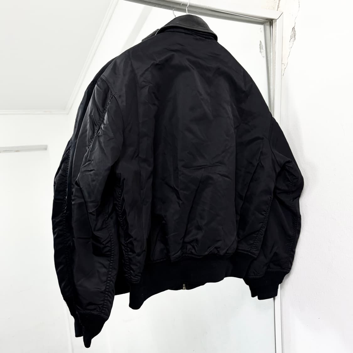 Ameco 아메코 레더카라 MA-1 자켓 상품이미지5