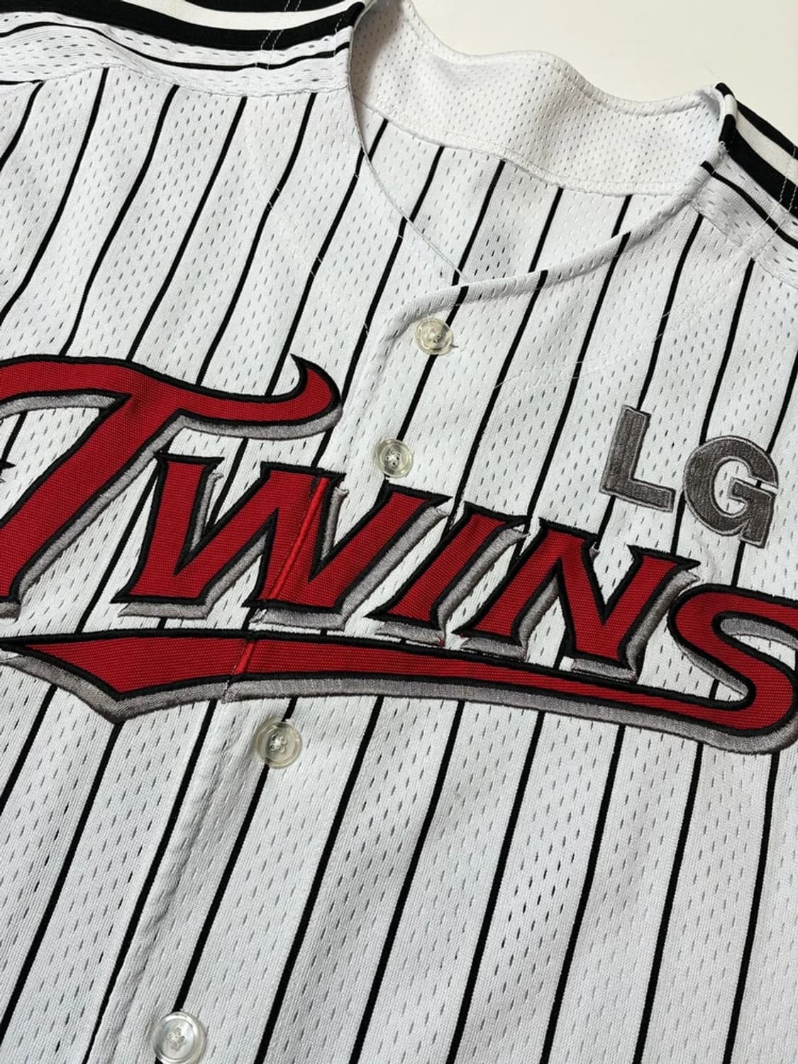 LG 트윈스 정성훈 싸인 선수 반팔 유니폼 PN9064 상품이미지5