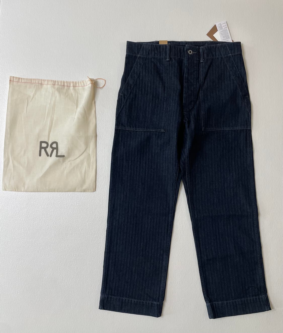 Rrl 인디고 헤링본팬츠 리미티드에디션 새상품 상품이미지3